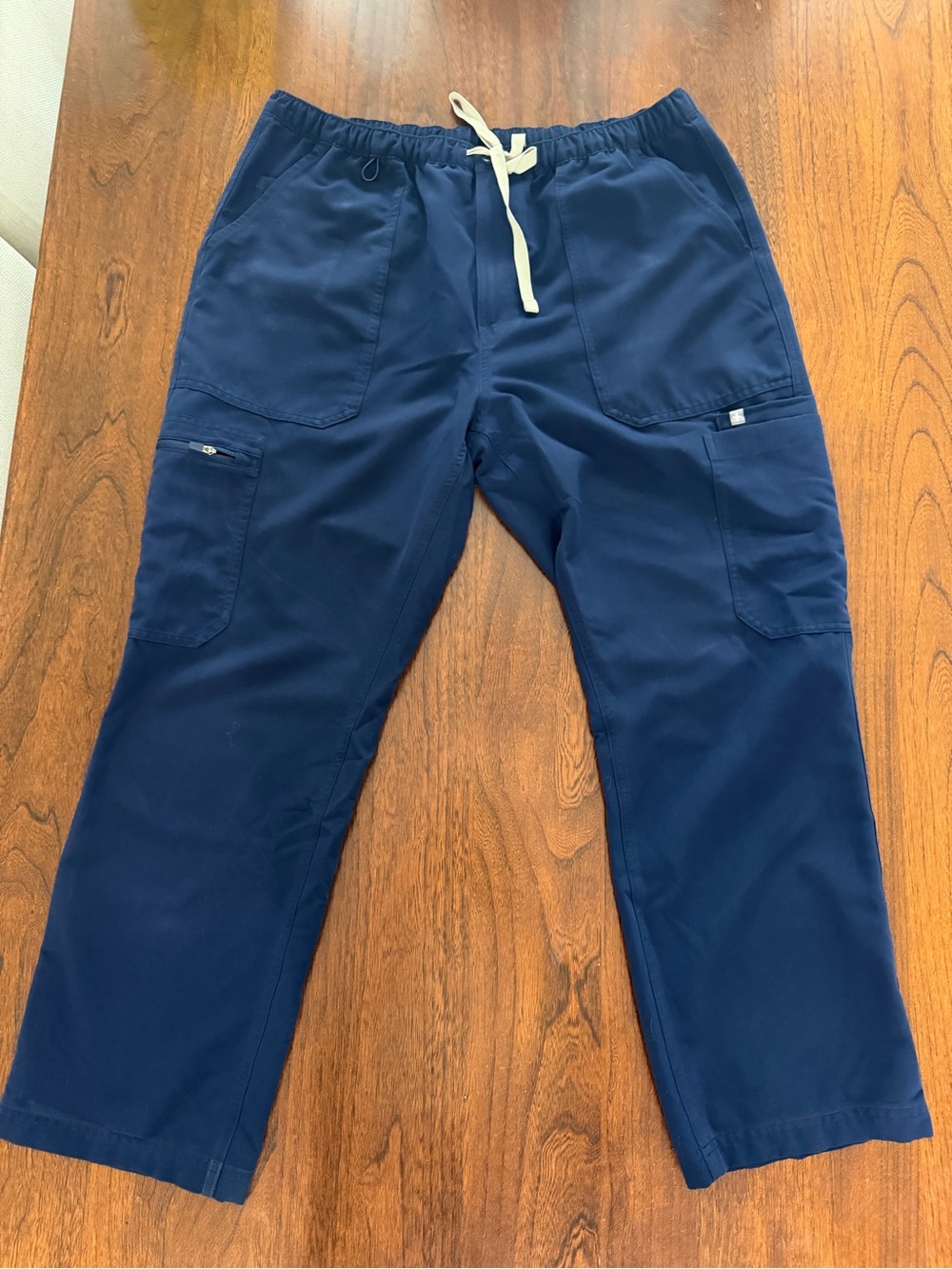 Figs Cairo Cargo Scrub Pants XL (SHORT length) Navy Color